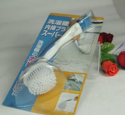 解锁厨房清洁新体验 新款塑料带柄清洁洗衣机刷子PF-693详解